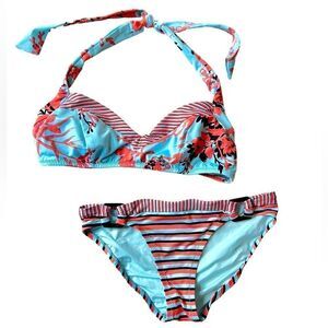 Nanette Lepore Strobe Light Bikini Set